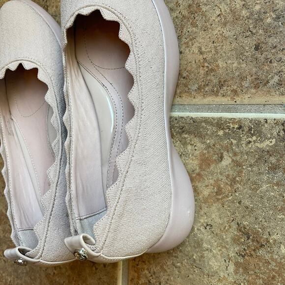 Taryn Rose "Dasha" ballet nude flats sz 6 Excllnt - Picture 10 of 12